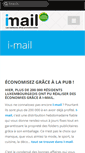 Mobile Screenshot of imail.lu